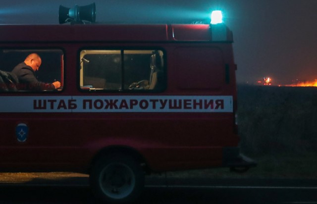 В Белгородской области загорелся склад боеприпасов