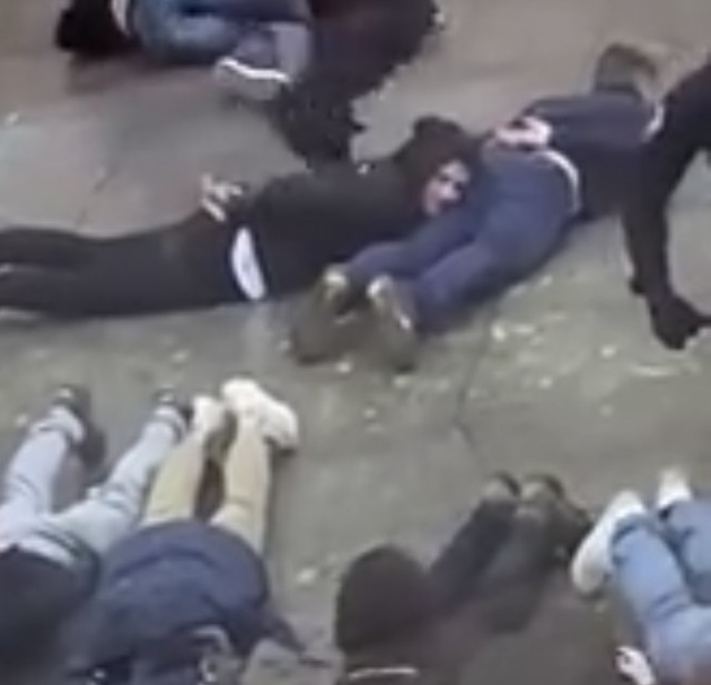Полицейские задержали «ряженных» омоновцев