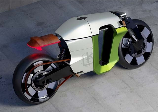Skoda возрождает футуристический мотоцикл Slavia B