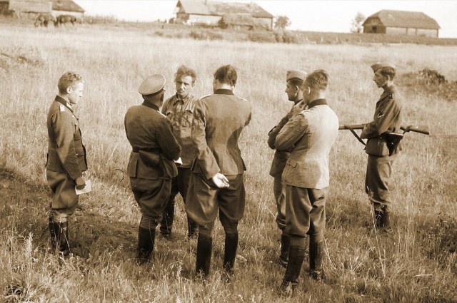 Политрук. Ледяное спокойствие перед расстрелом.