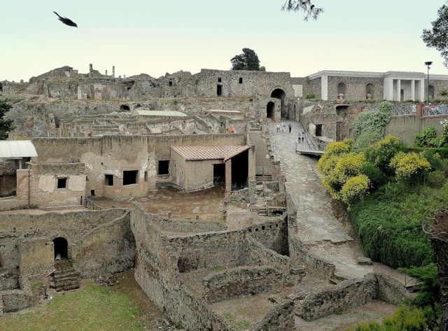 Дороги в древней Помпее