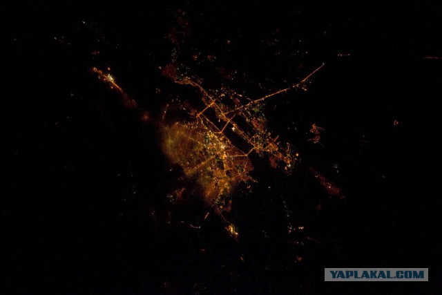 Москва из космоса