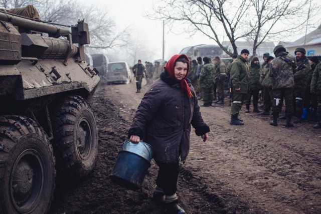 Дебальцевский котел, фоторепортаж