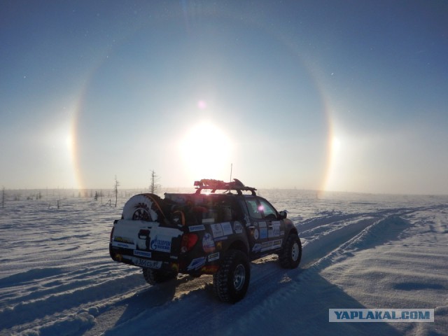 Легковушка на мысе Челюскина