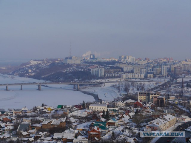 Мне нравится смотреть на город из моего окна,