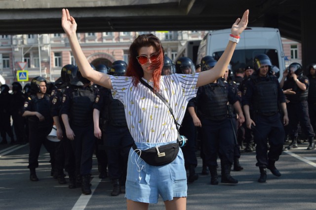 Я тут на митинг вчера сходил