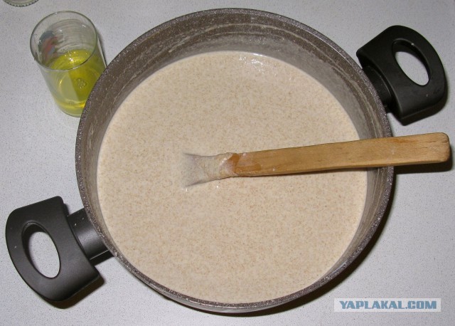 Блины на опаре, традиционные