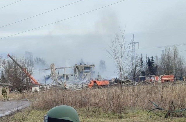В Хмельницком был уничтожен пункт постоянной дислокации 8-го полка ССО Украины