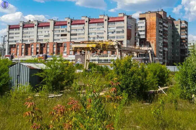 Заброшенная станция метро "Заречная" так и не построенного Омского метрополитена