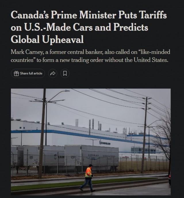 Канада готова заменить США в роли мирового лидера