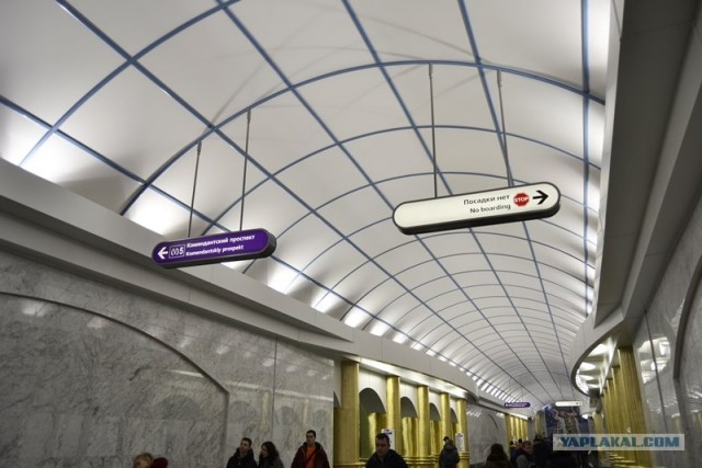 Открытие станций "Бухаресткая" и "Международная"