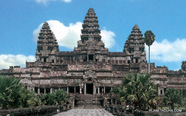 Анкор-Ват, Камбоджа - самый большой храм в мире