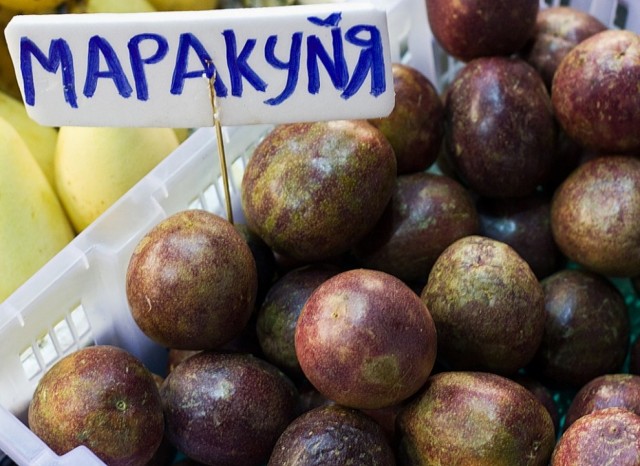 "Русификация" на тайском фруктовом рынке