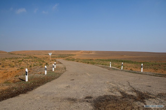 Дорога Астрахань — Элиста, 300км странного мира.