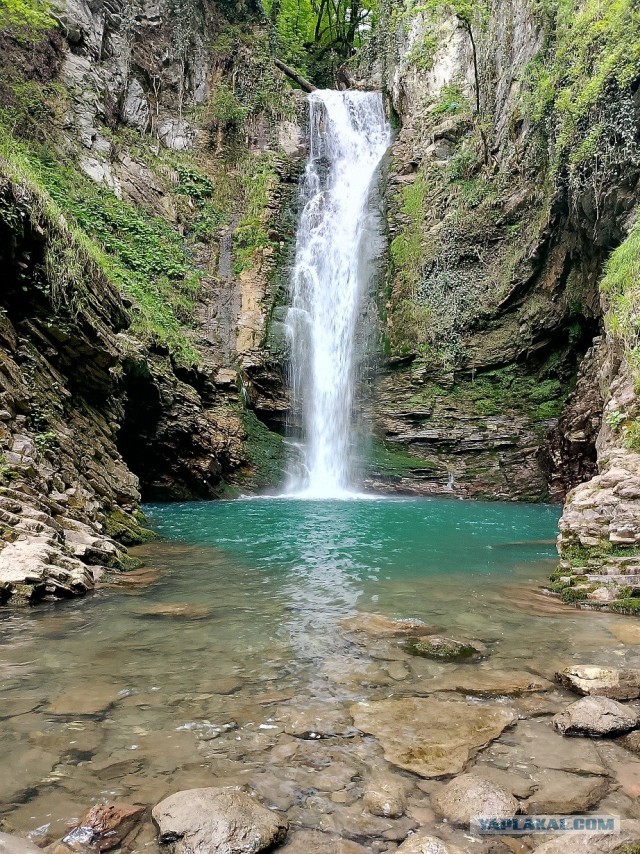 Водопады Ажек (Сочи).