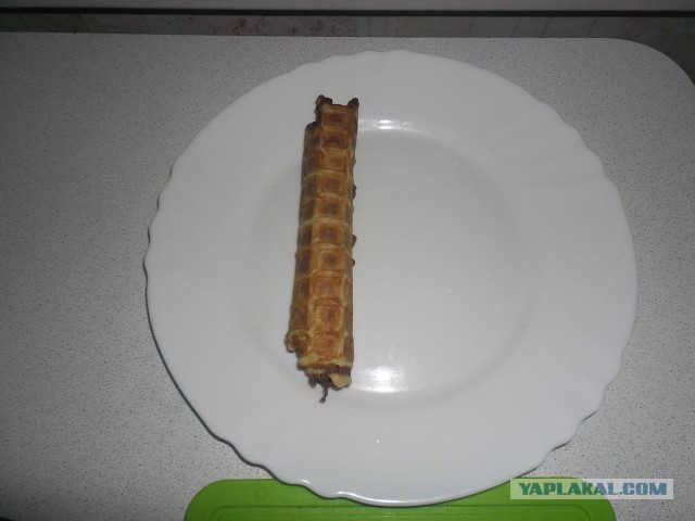 Домашние вафли.