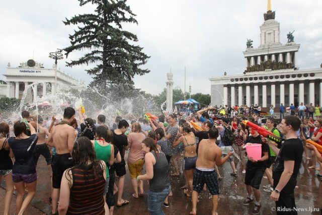 ВВЦ: Водная битва 2011