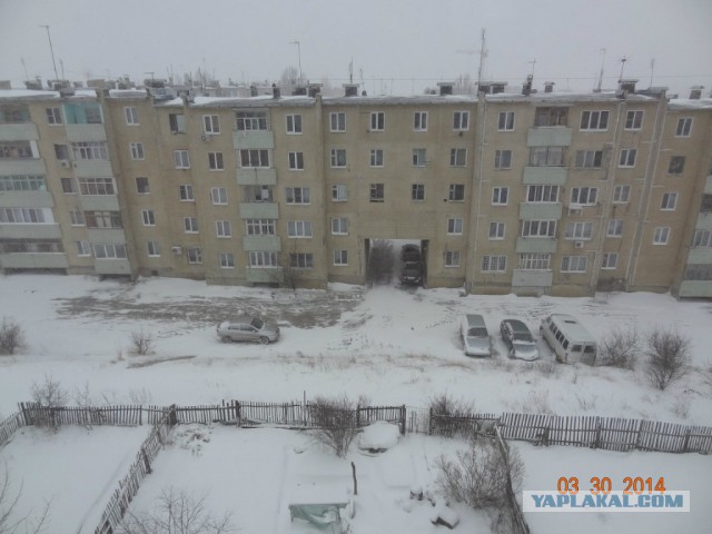 А из нашего окошка ....
