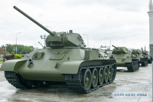 Музей военной техники в г. Верхняя Пышма