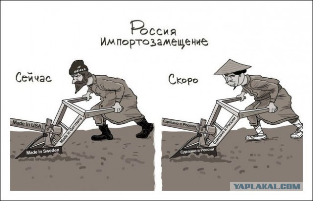 Импортозамещение Тула! А в Других городах тоже самое?!