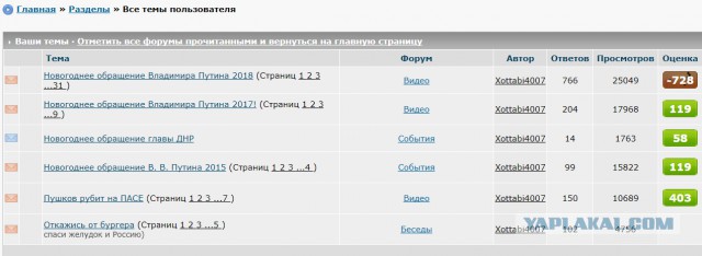Новогоднее обращение Владимира Путина 2018