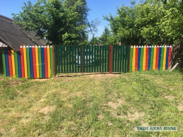 Заборы для дачи - обзор различных вариантов
