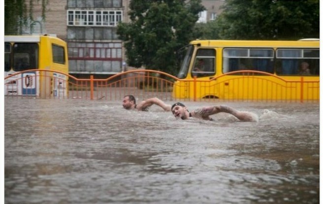 В Геленджике жесть