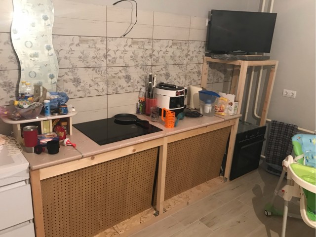 Кухня в квартире своими руками