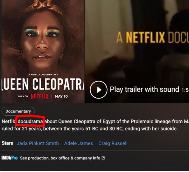 На Netflix подали в суд из-за цвета кожи главной героини в сериале «Царица Клеопатра»
