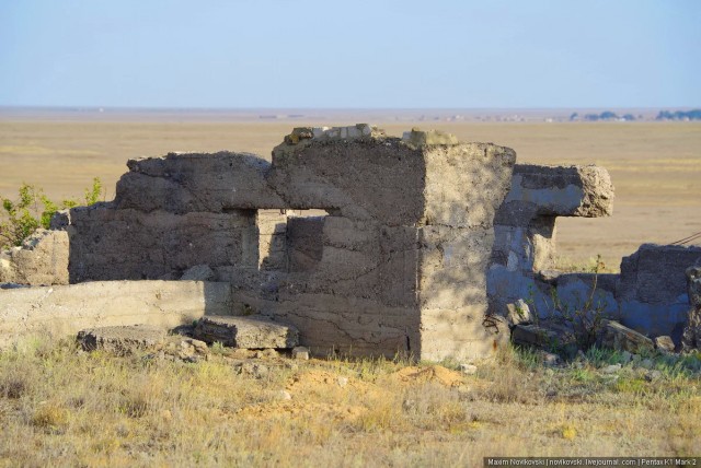 Заброшенный ядерный щит СССР в Волгоградской степи. Точка Улаган 68