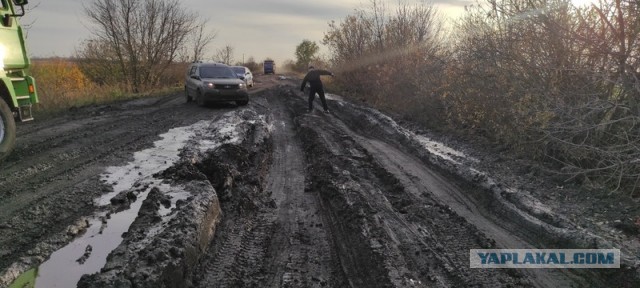 Село в Воронежской области оказалось отрезанным от остального мира