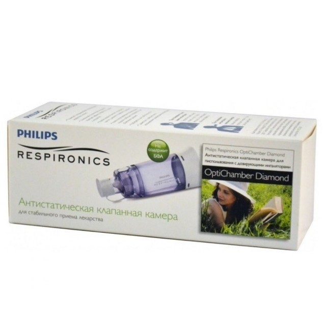 Спейсер для ингалятора Philips Respironics OptiChamber Diamond для детей