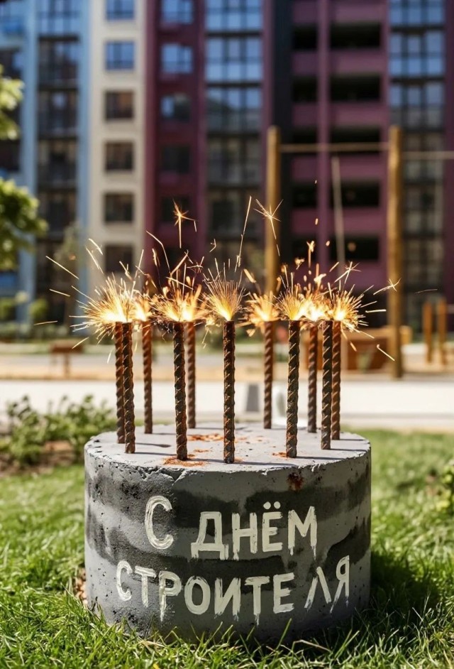 С Днём Строителя!