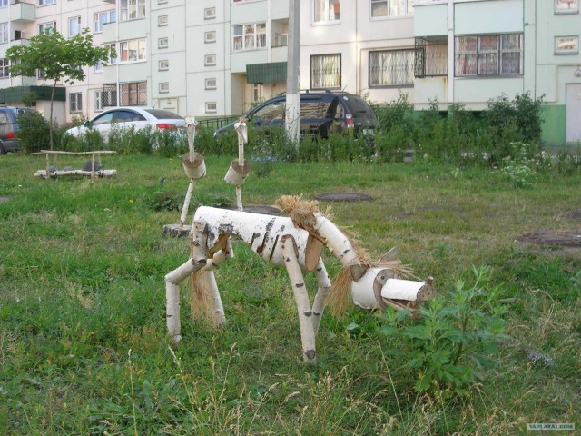 Конкурсное благоустройство отдельно взятого двора