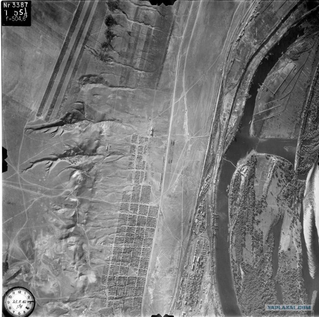 Сталинград Аэрофотосъемка 1942 года