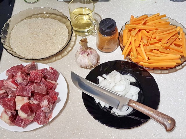 Плов домашний