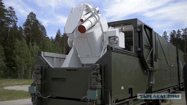 Боевой лазер ПЕРЕСВЕТ заступил на дежурство