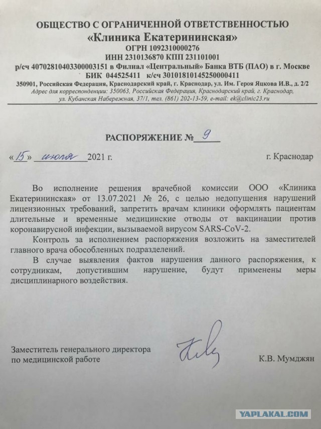 Ростовский врач заявил о преследовании врачей за выдачу медотводов