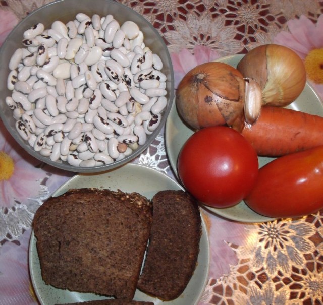 Паштет из фасоли