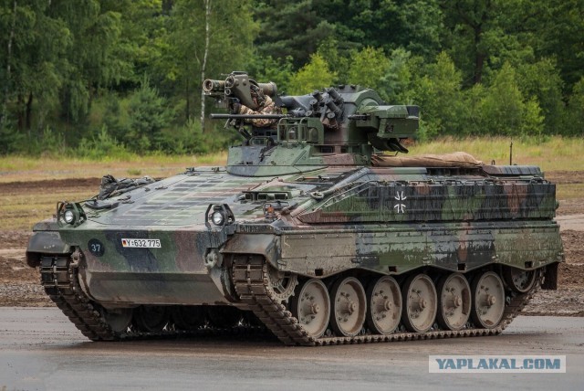 ВС РФ захватили первую немецкую БМП Marder