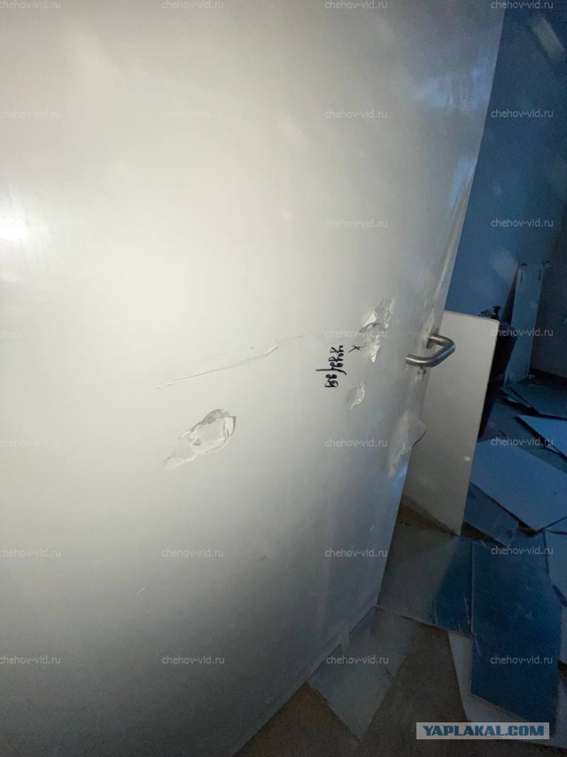В Чехове на стройке больницы рабочие устроили погром