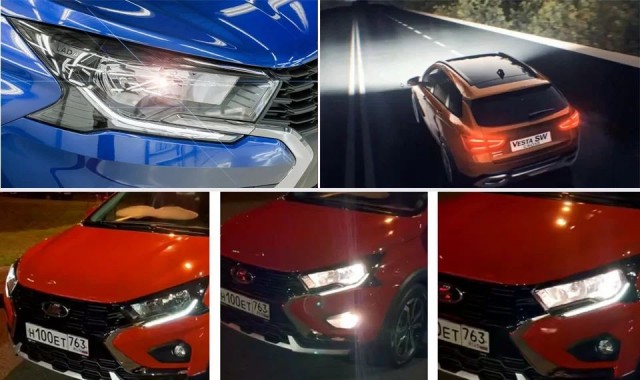 Эффективность фар Lada Iskra сравнили с оптикой Vesta и Granta