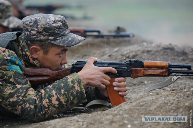 Испытания военных: Сухопутные войска РК