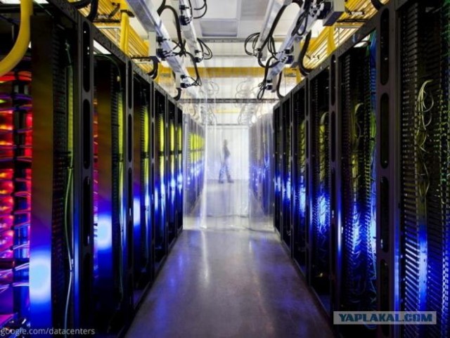 Виртуальная прогулка по датацентрам Google