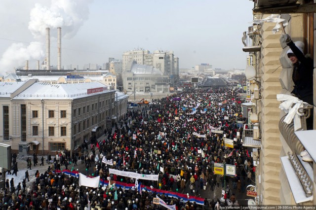 Митинг "за честные выборы" и искусный троллинг