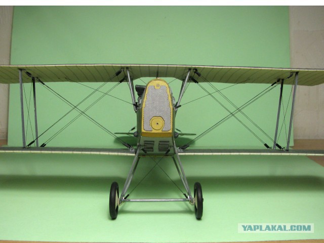 Ansaldo A.1 Balilla. Модель самолета из бумаги