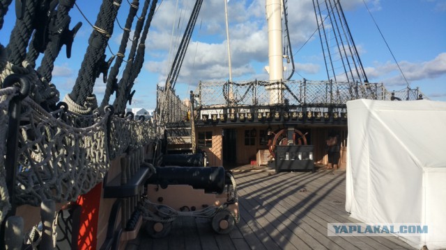 Посещение HMS Victory в г. Портсмут, Великобритания