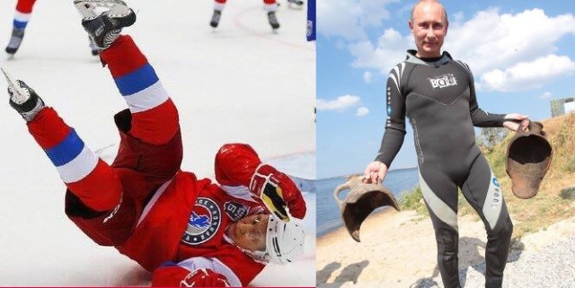 Путин, ты откуда такой сильный?
