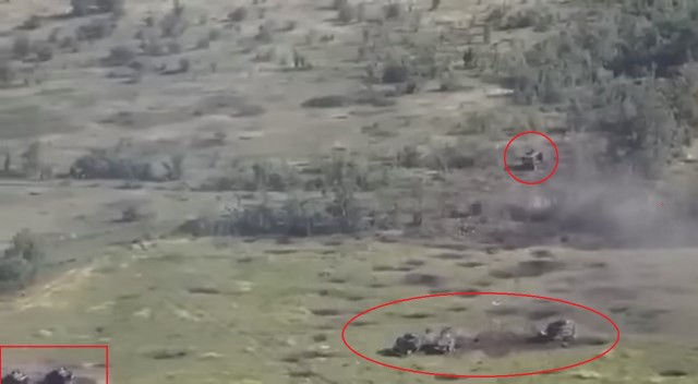 Видео уничтоженных Леопарда и Бредли