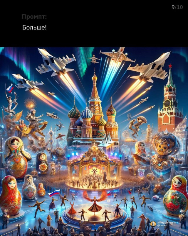 Уровень русскости - максимальный